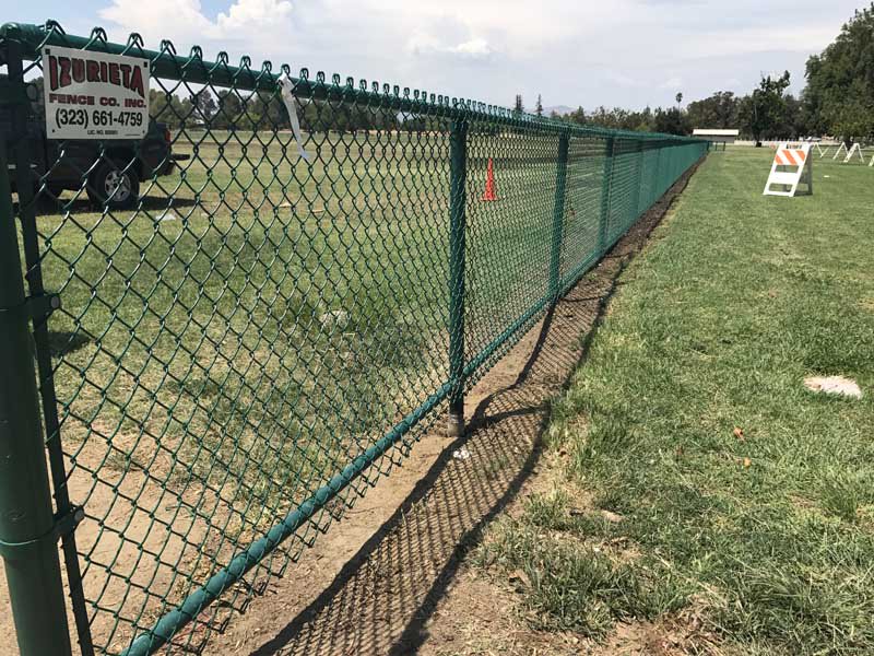 los angeles chain link fence