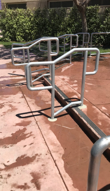 office buildings modern glass silhouettes on moder pradeqe