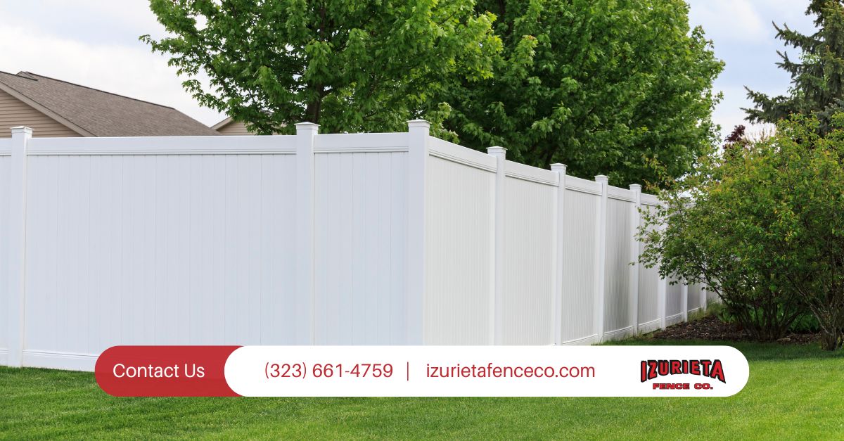 vinyl fencing in los angeles